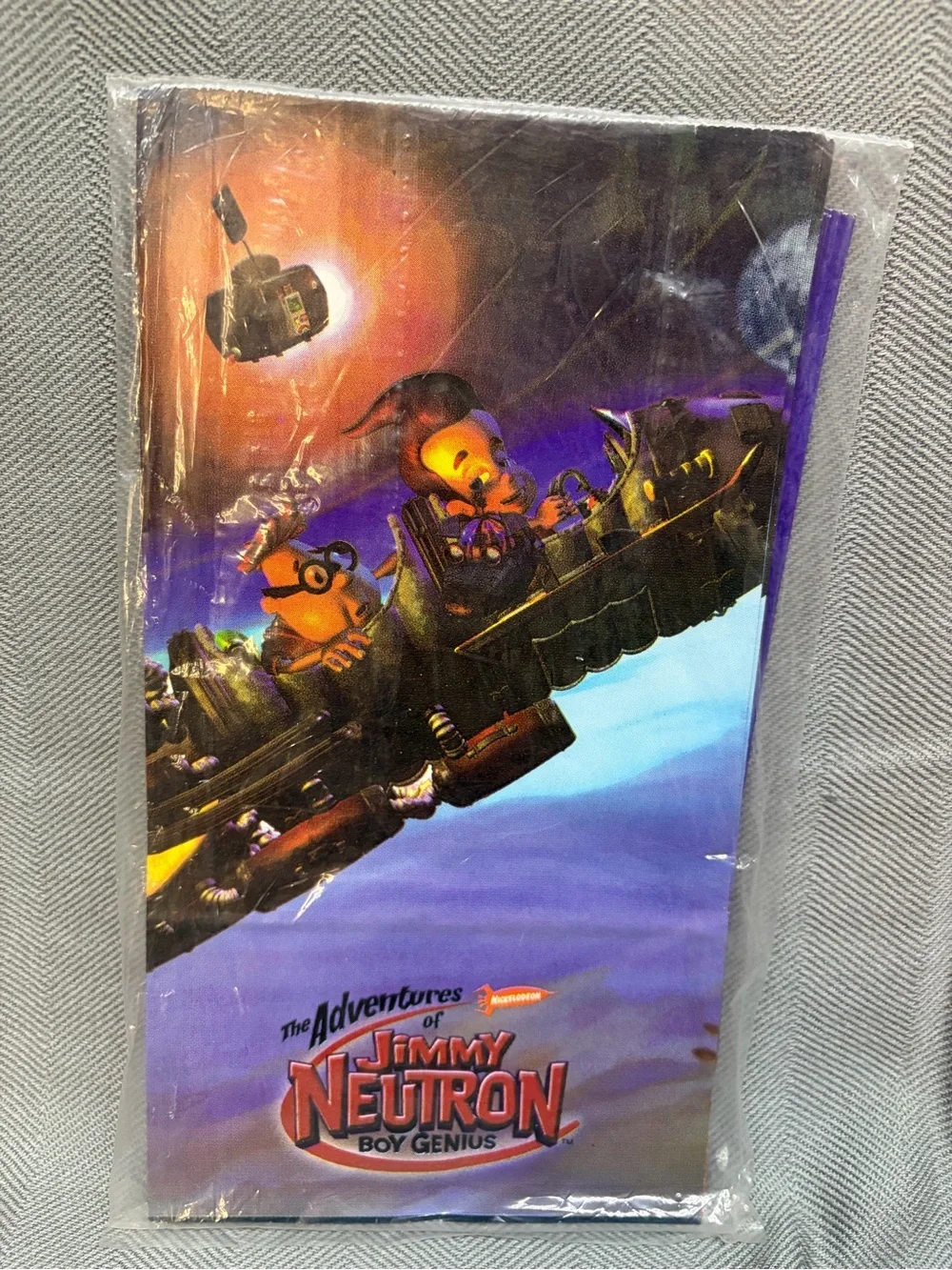 Vintage rare  Jimmy Neutron  new American greetings gift sacks 5 packages/8 each